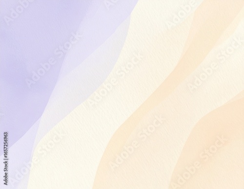 Watercolor style social media background with muted lavender and beige tones, calm abstract minimal design for modern video content