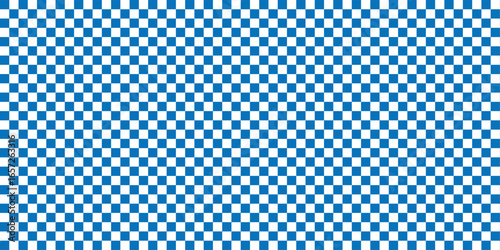 Pastel blue checkered. Abstract blue and white checkered pattern grid seamless background. checkerboard, chessboard, tartan, gingham, plaid pattern background. 