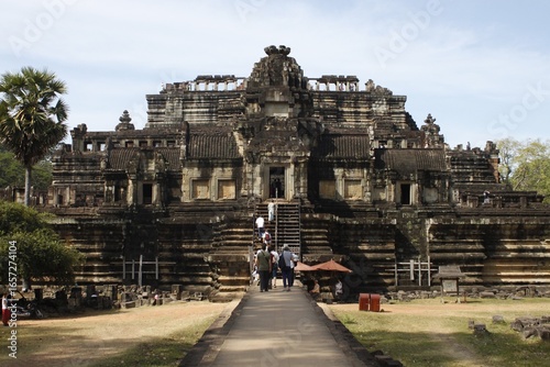 Stunning view of Angkor Wat, the iconic temple complex in Siem Reap, Cambodia