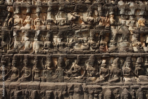 Stunning view of Angkor Wat, the iconic temple complex in Siem Reap, Cambodia