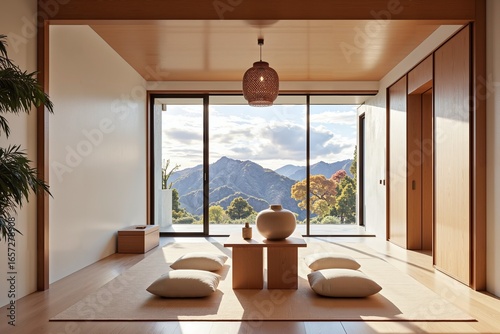 Minimalist Tatami Lounge	
