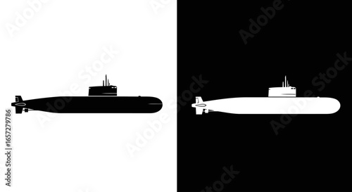 Submarine vessel warship icon symbolizing navy defense underwater exploration combat and military power