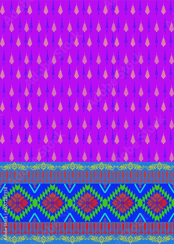 Geometric ethnic, tribal, Native American Heritage, pattern illustration design for textile,silk,wallpaper,printl