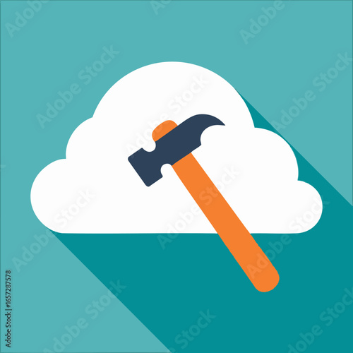 a Cloud with Hammer