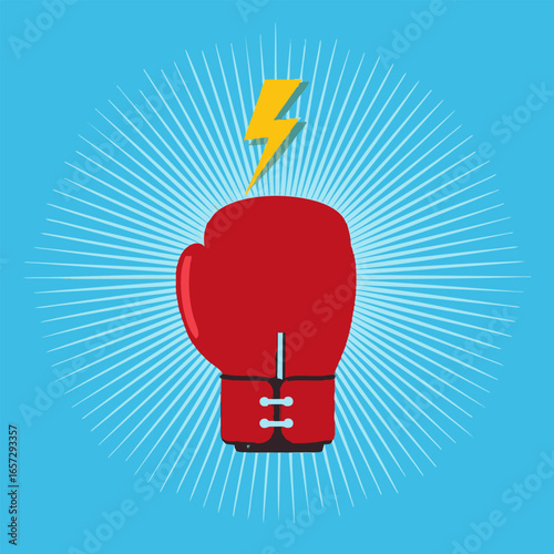 Boxing Glove with Flash