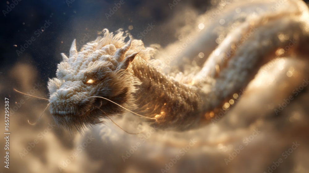 Fototapeta premium Dragon fantasy art