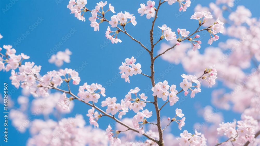 blue sky and flowers blue sky and flowers