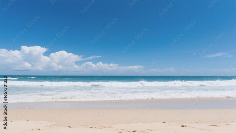 Fototapeta premium beach and sea