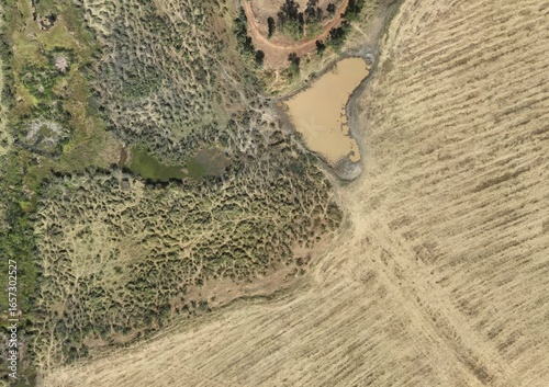 Top View Aerial Photograph