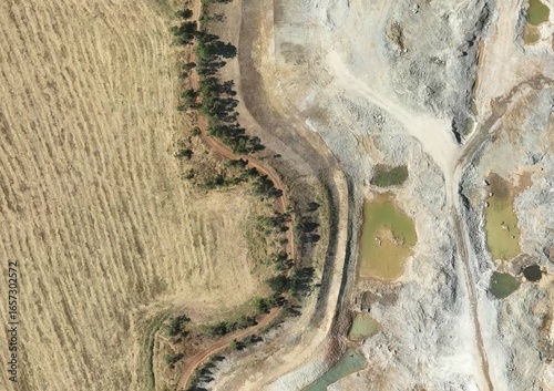 Top View Aerial Photograph