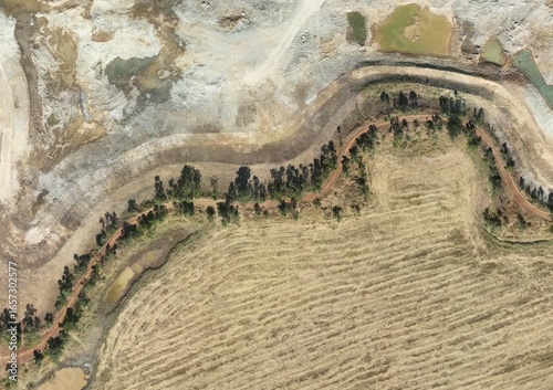 Top View Aerial Photograph