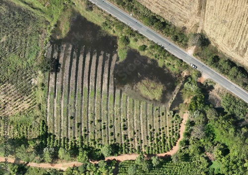 Top View Aerial Photograph