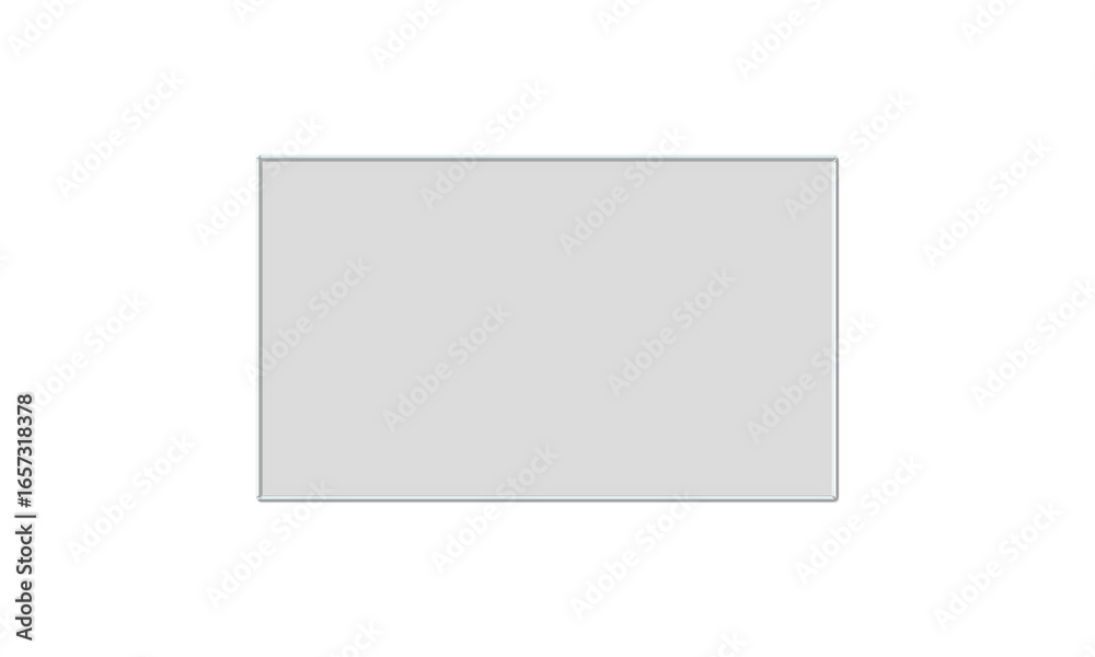 Fototapeta premium Minimal Glass Rectangle PNG, Transparent Panel Overlay, Elegant Glass Sheet for Design Background