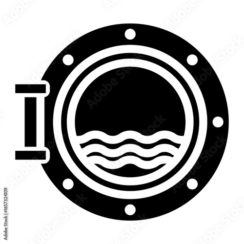 cruise ship Solid icon