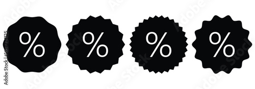 Discount icon, Percentage, finance percent offer tag, Shopping Sale label, , promotion commission icons button, vector, sign, symbol, logo, Discount, percentage icon symbol. eps 10