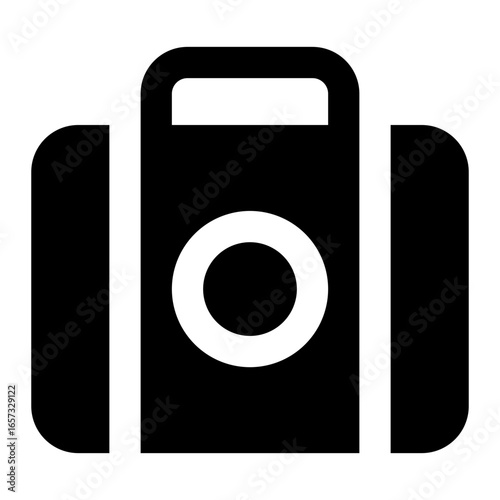 suitcase icon for illustration