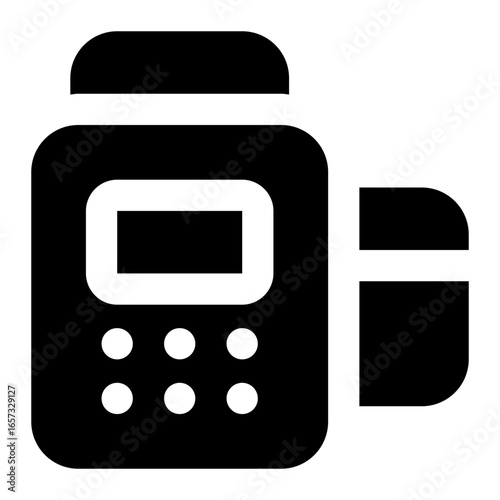 pos terminal icon for illustration