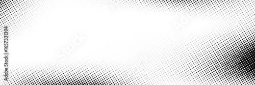 Wallpaper Mural Grunge halftone gradient. Distressed fading grit noise background. Retro pixelated bitmap backdrop texture. Black and white sand wallpaper. Vector textured gritty surface. Anime manga comic overlay Torontodigital.ca