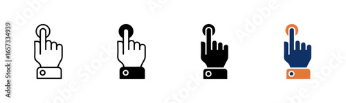 Dtp icon sheet multiple style collection
