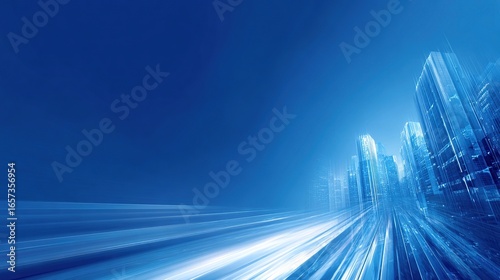abstract blue background with lines