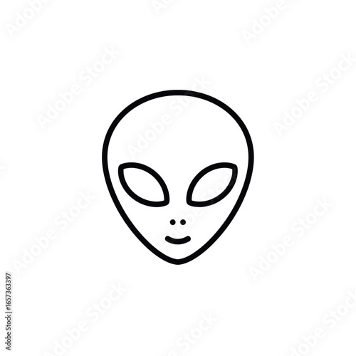 Outline of alien 
