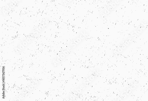 Vector distressed white background with scattered black dots creating a textured and speckled appearance overall