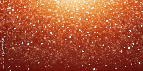 Shimmering red caviar texture on a glass, with a festive, sparkling golden snowflake pattern