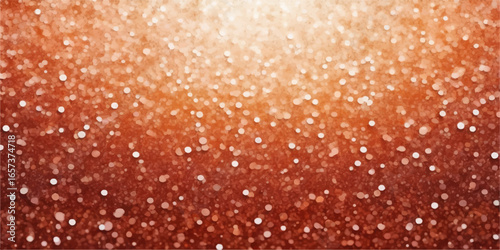Close up of glistening red caviar, a festive and bright holiday texture with sparkling snowflakes and bokeh