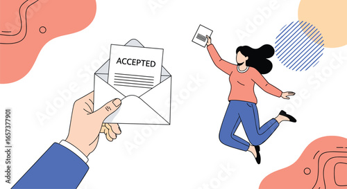 Document management and success celebration for efficient workflow and achievement