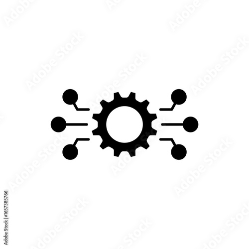 Icon a synthesis, isolated against a clean background.