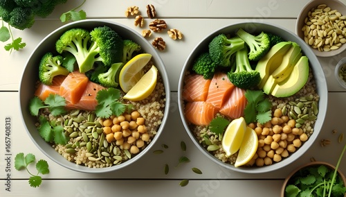Healthy Salmon and Broccoli Bowls A Delicious and Nutritious Meal Prep Idea