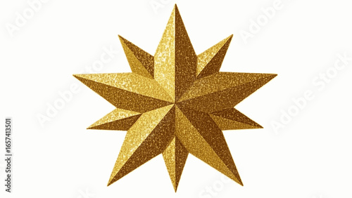 Gilded Watercolor Shining golden stars isolated watercolor vector illustration svg