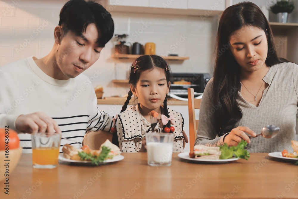 Family spends their free time together Family spends their free time together