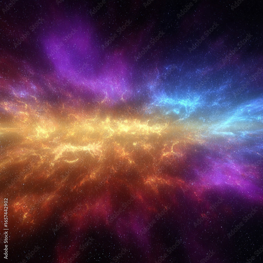 Naklejka premium deep space background