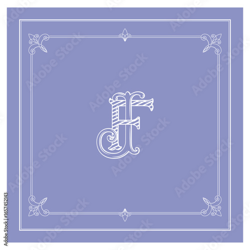JF, FJ, logo JF, Letter JF,  Monogram JF,Wedding Monogram, Wedding Logo, Logo Design , Monogram Vintage