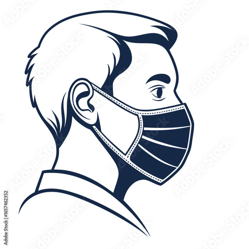 vector illustration of a man