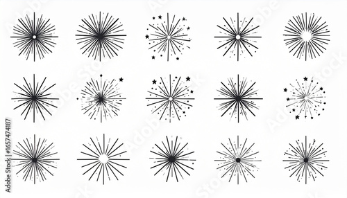 Confetti & Sparkle Decorative Icons