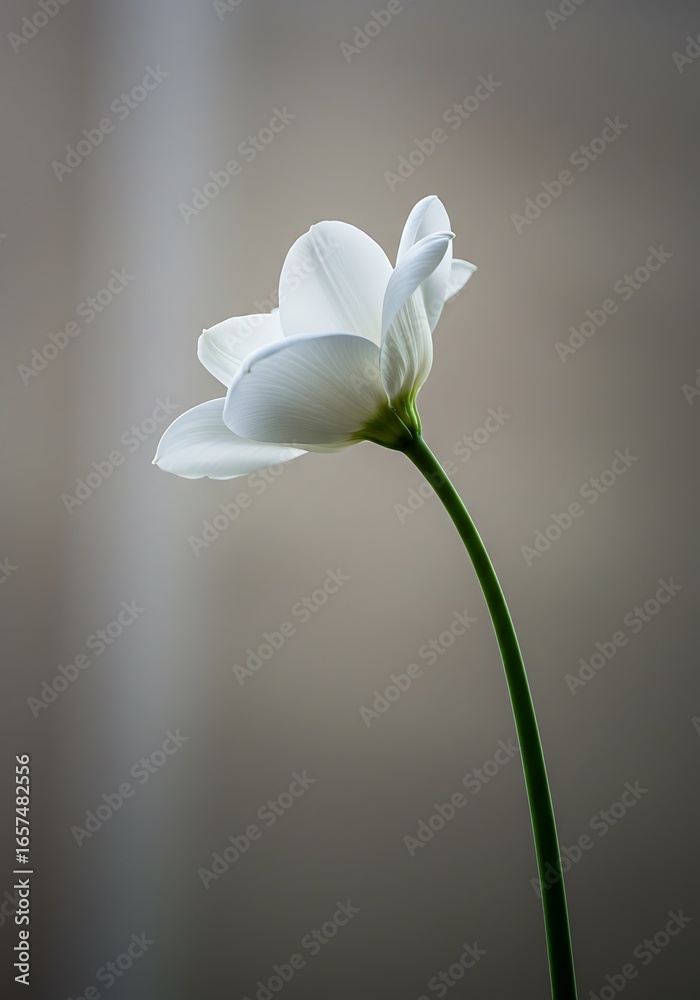 Fototapeta premium Silent Bloom's Embrace