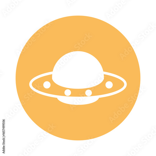 UFO Vector icon which can easily modify or edit