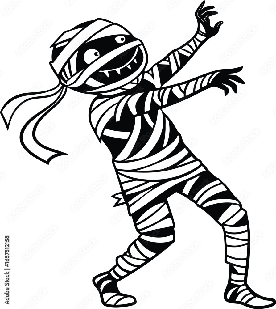 Fototapeta premium Dancing Monsters vector file, Dancing Monsters vector eps