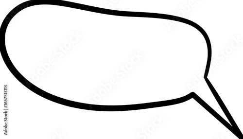 Callout thought bubble. Message box transparent frame for text. Text box for chat