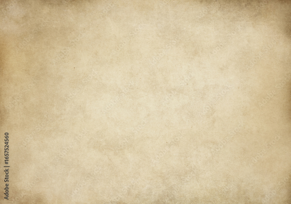 Obraz premium Beige aged grunge paper texture.
