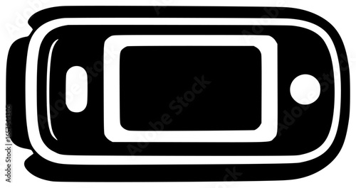 Oximeter on a patient's finger and doctor using medical equipment in hospital room nearby monitor