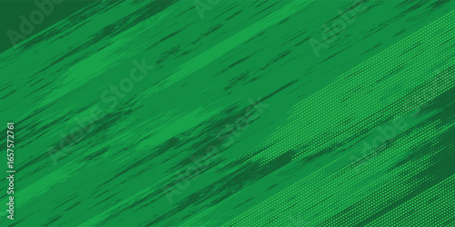 simple dots halftone green color pattern gradient texture background. vector art. eps 10