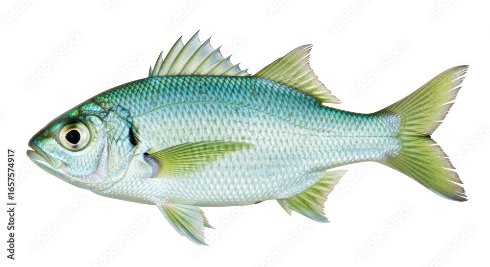 Obraz premium Isolated Silver Fish