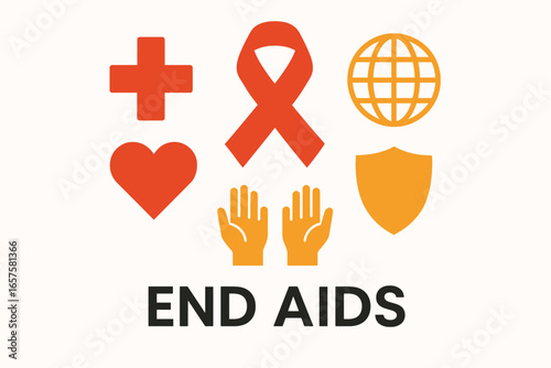 awareness symbol background