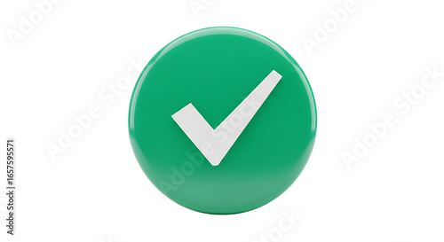 Free Download Green Check Mark Icon Button Approval Sign Yes Symbol Confirmation Success Positive Choice Vector Graphic - GFXLoad