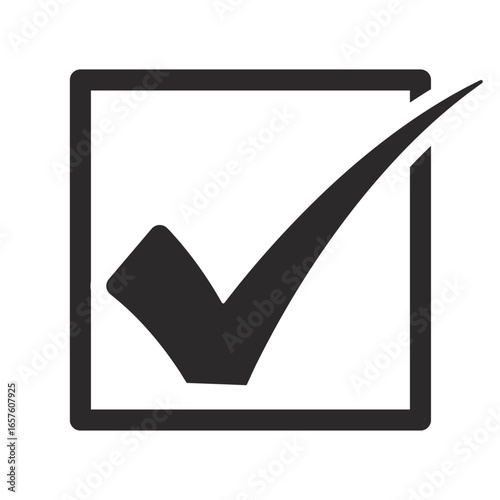 チェックマークのアイコン