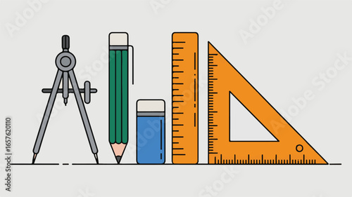 Drafting and Measuring Tools for Geometry and Design drafting tools geometry tools