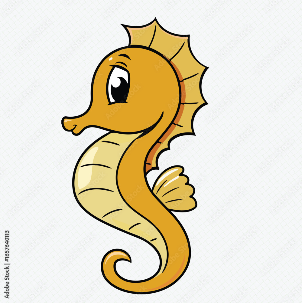 Fototapeta premium vector illustration of a cartoon snake